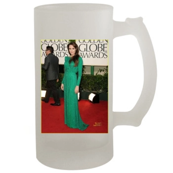 Angelina Jolie 16oz Frosted Beer Stein