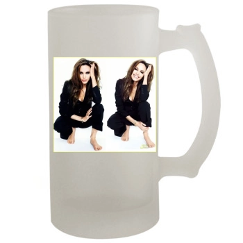 Angelina Jolie 16oz Frosted Beer Stein