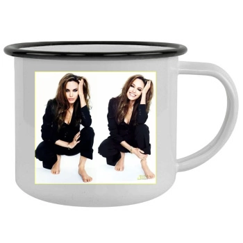 Angelina Jolie Camping Mug