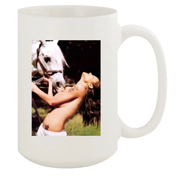 Angelina Jolie 15oz White Mug