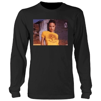 Angelina Jolie Men's Heavy Long Sleeve TShirt