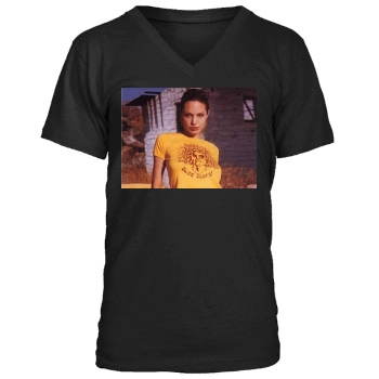 Angelina Jolie Men's V-Neck T-Shirt