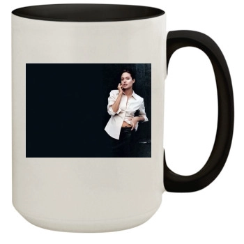 Angelina Jolie 15oz Colored Inner & Handle Mug