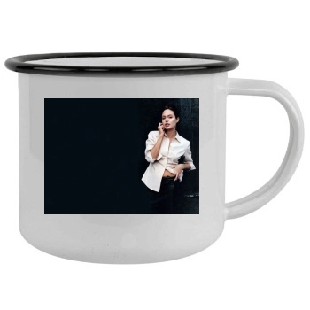 Angelina Jolie Camping Mug