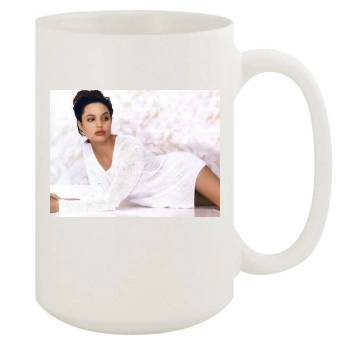 Angelina Jolie 15oz White Mug