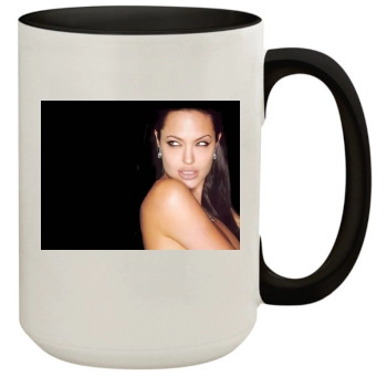 Angelina Jolie 15oz Colored Inner & Handle Mug