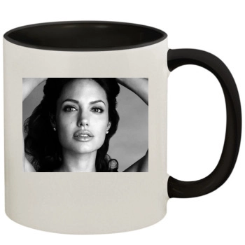 Angelina Jolie 11oz Colored Inner & Handle Mug