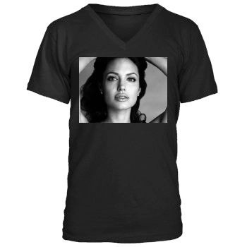 Angelina Jolie Men's V-Neck T-Shirt