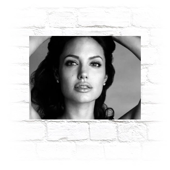 Angelina Jolie Metal Wall Art