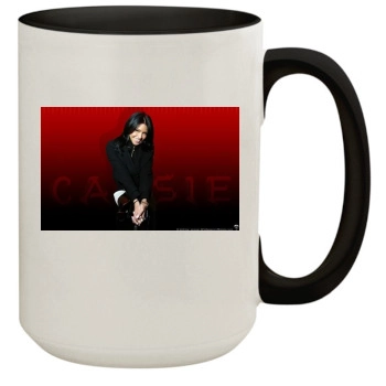 Cassie Ventura 15oz Colored Inner & Handle Mug