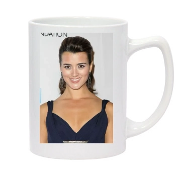 Cote De Pablo 14oz White Statesman Mug