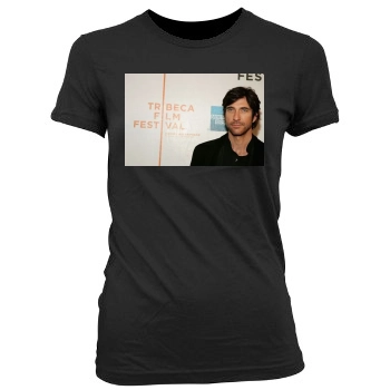 Dylan McDermott Women's Junior Cut Crewneck T-Shirt