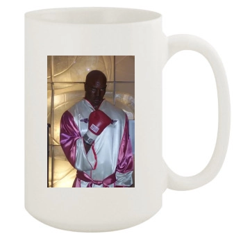 Evander Holyfield 15oz White Mug