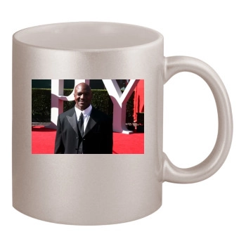 Evander Holyfield 11oz Metallic Silver Mug