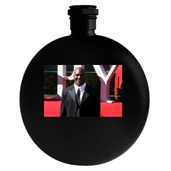 Evander Holyfield Round Flask