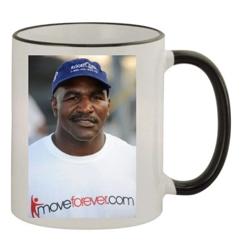 Evander Holyfield 11oz Colored Rim & Handle Mug