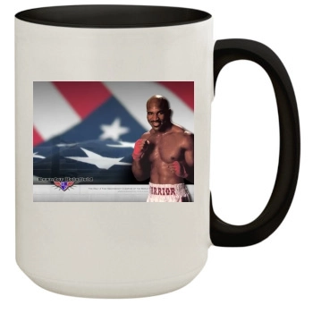 Evander Holyfield 15oz Colored Inner & Handle Mug