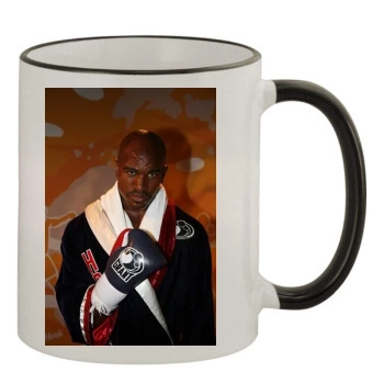 Evander Holyfield 11oz Colored Rim & Handle Mug