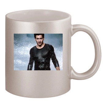 Jake Gyllenhaal 11oz Metallic Silver Mug