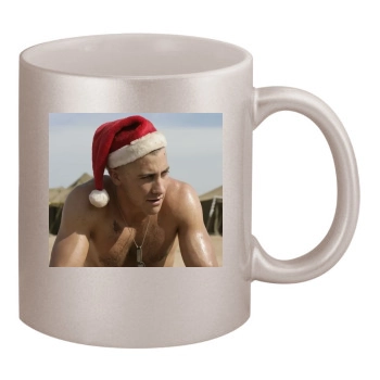 Jake Gyllenhaal 11oz Metallic Silver Mug