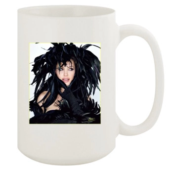 Angelina Jolie 15oz White Mug