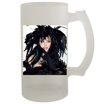 Angelina Jolie 16oz Frosted Beer Stein