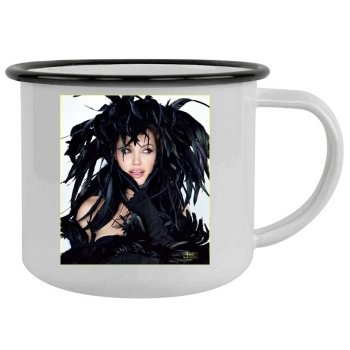 Angelina Jolie Camping Mug