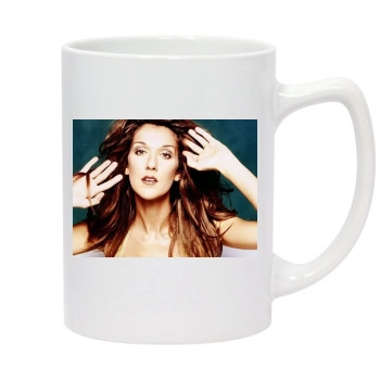 Celine Dion 14oz White Statesman Mug