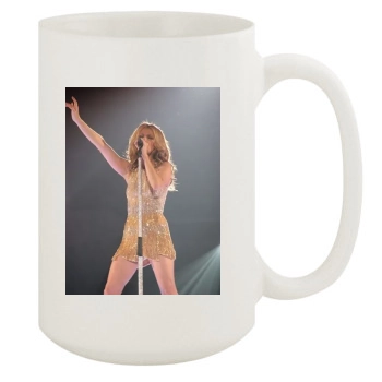 Celine Dion 15oz White Mug