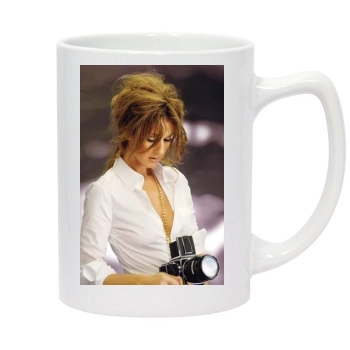 Celine Dion 14oz White Statesman Mug