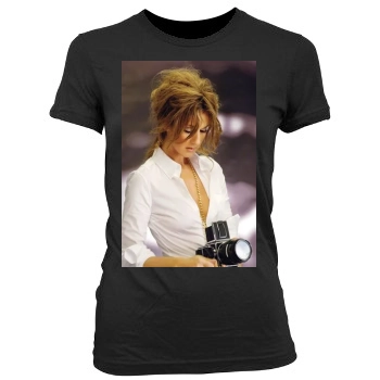 Celine Dion Women's Junior Cut Crewneck T-Shirt