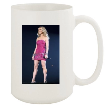 Celine Dion 15oz White Mug