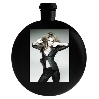 Celine Dion Round Flask