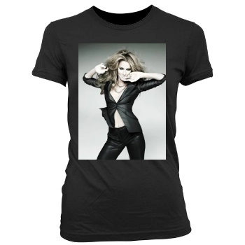 Celine Dion Women's Junior Cut Crewneck T-Shirt