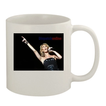 Celine Dion 11oz White Mug