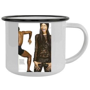 Chanel Iman Camping Mug