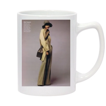 Chanel Iman 14oz White Statesman Mug