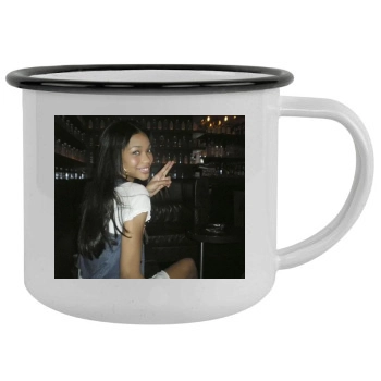 Chanel Iman Camping Mug