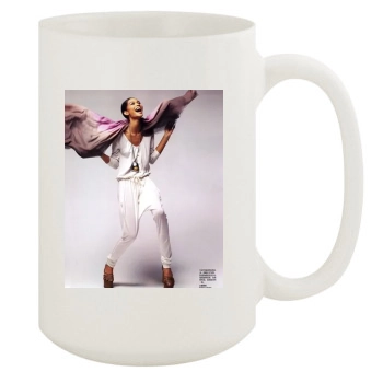 Chanel Iman 15oz White Mug