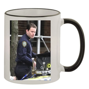 Channing Tatum 11oz Colored Rim & Handle Mug