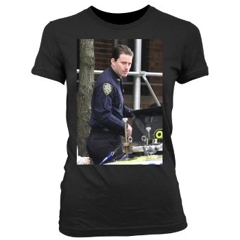 Channing Tatum Women's Junior Cut Crewneck T-Shirt