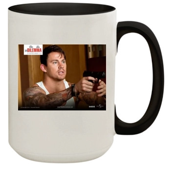 Channing Tatum 15oz Colored Inner & Handle Mug