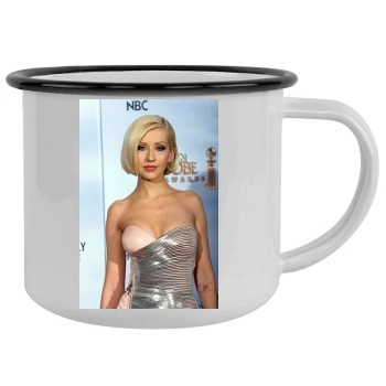 Christina Aguilera Camping Mug