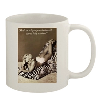 Christina Aguilera 11oz White Mug