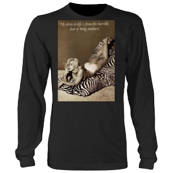 Christina Aguilera Men's Heavy Long Sleeve TShirt