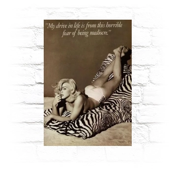 Christina Aguilera Metal Wall Art