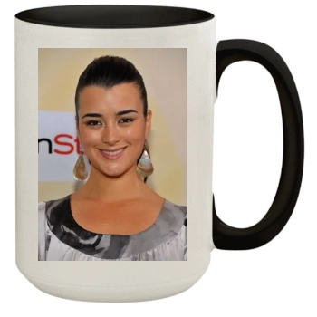 Cote De Pablo 15oz Colored Inner & Handle Mug