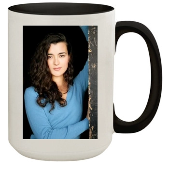 Cote De Pablo 15oz Colored Inner & Handle Mug