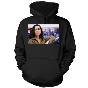 Cote De Pablo Mens Pullover Hoodie Sweatshirt