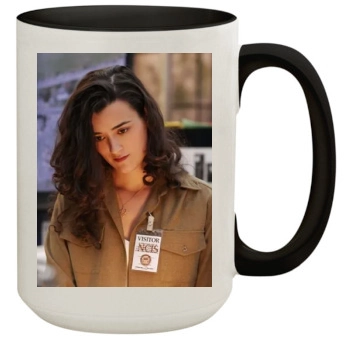 Cote De Pablo 15oz Colored Inner & Handle Mug